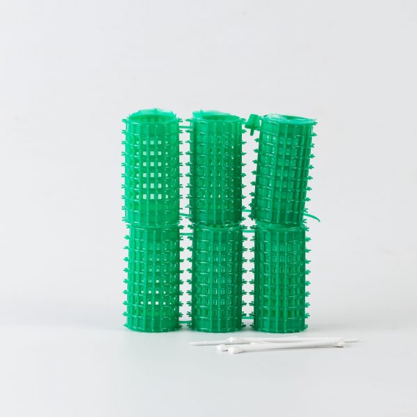 Cappeli Large Curlers Green 10 x 6