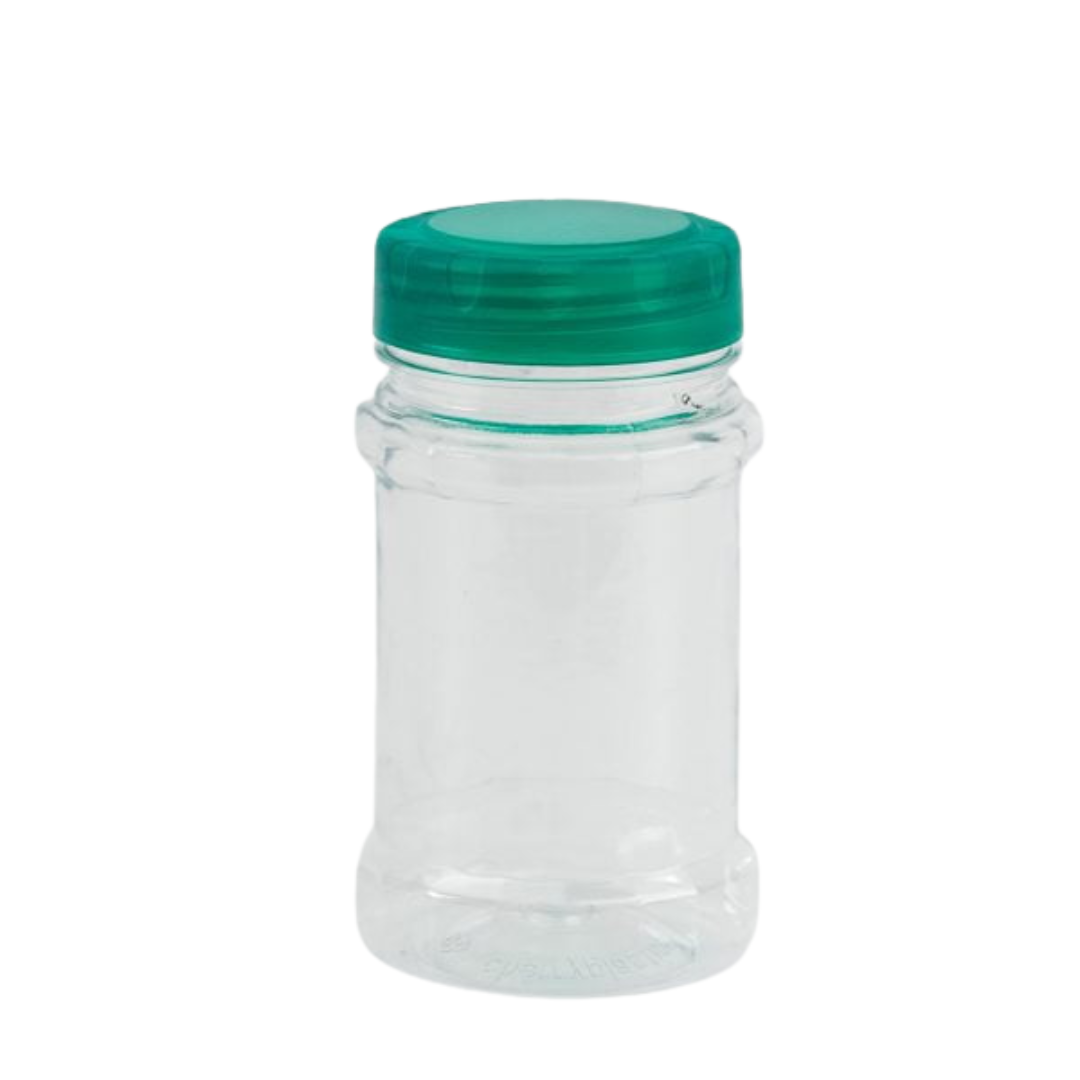 Cherry/Pickle PET Jar Hexagon 350g (500g Bath Salt) - Image 2