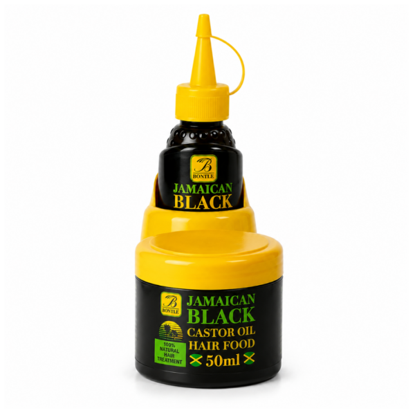 Bontle Jamaican Black Castor Oil (Banded) 100ml plus Hairfood 50ml