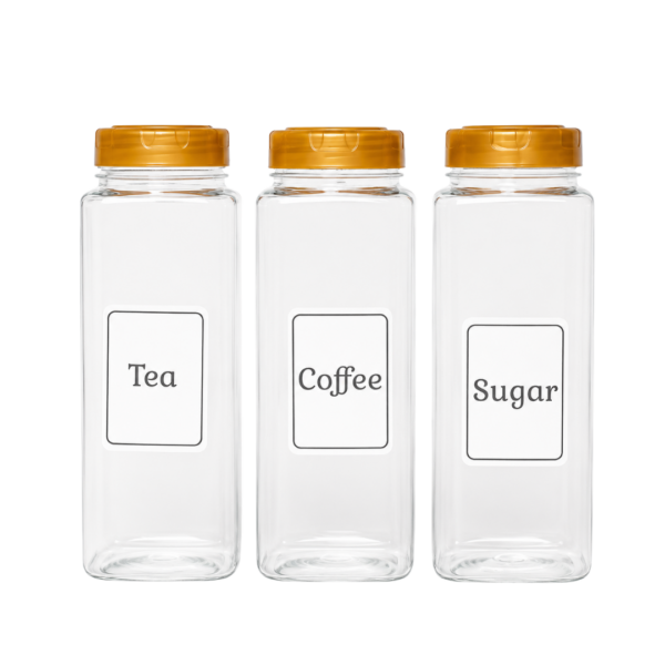Tea Coffee Sugar 1 Litre x 3