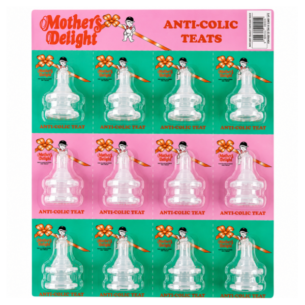 Mother's Delight Teats x 2 on Card (Anti-Colic)