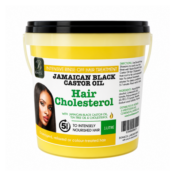 Bontle Hair Cholesterol with Jam Blk Castor Oil 1L