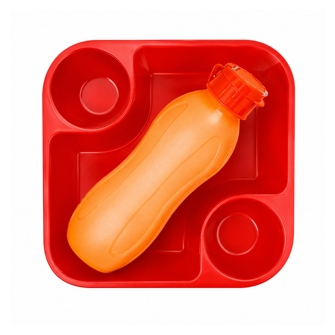 CherryM8Lunch Combo - 1 x Snak'Mate Lunch Box + 1 x H20M8 250ml