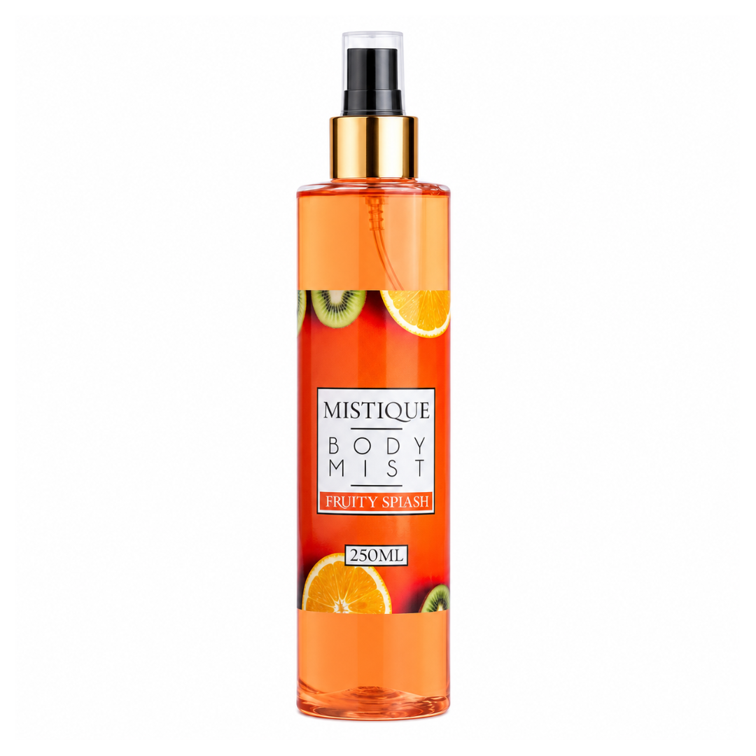Mistique Body Mist Fruity Splash 1 x 250ml (Orange)