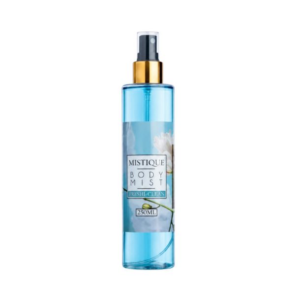 Mistique Body Mist Fresh&Clean 1 x 250ml (Blue)