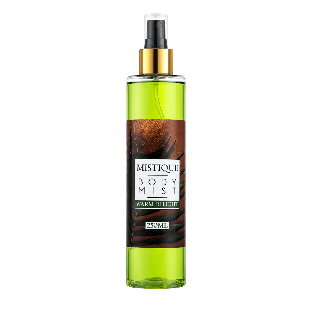 Mistique Body Mist Warm Delight 1 x 250ml (Green)