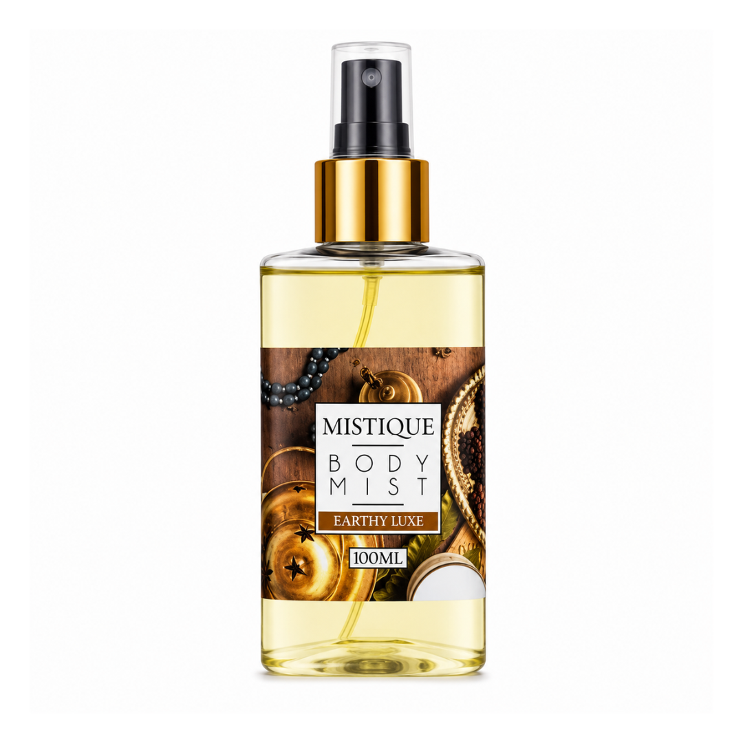 Mistique Body Mist Earthy Luxe 1 x 100ml (Yellow)