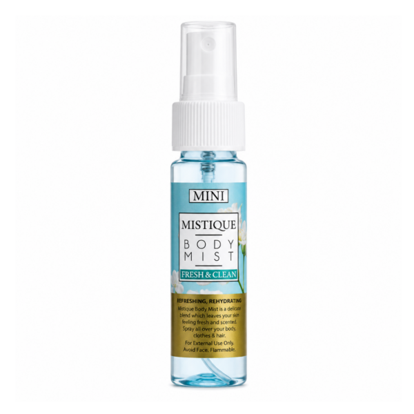Mistique Body Mist Fresh&Clean 1 x 20ml (Blue)